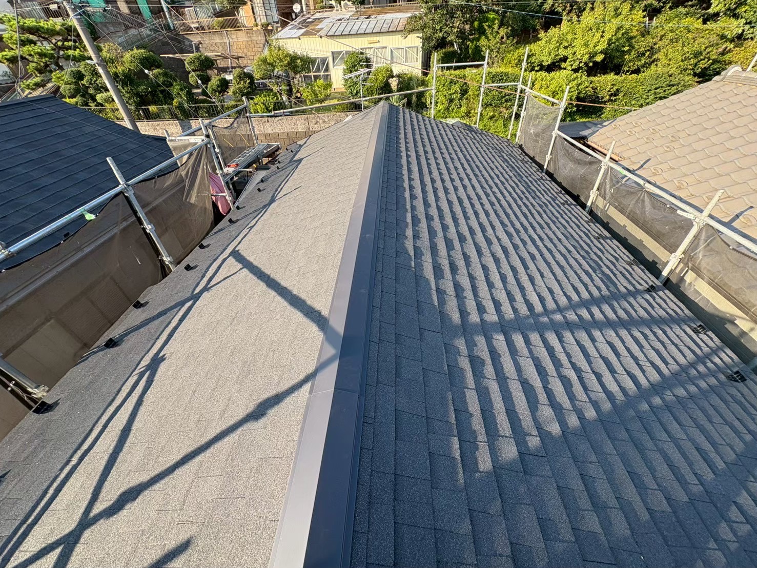 横浜市瀬谷区  屋根葺き替え工事